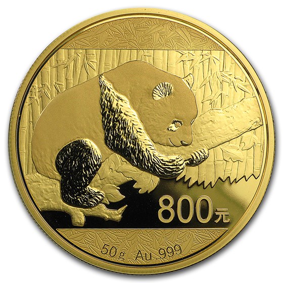 2016 China 50 gram Gold Panda Proof (w/Box & COA) 2016 China 50 gram Gold Panda Proof (w/Box & COA)
